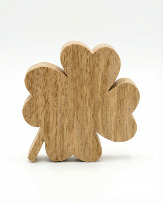 Kleeblatt aus Eiche